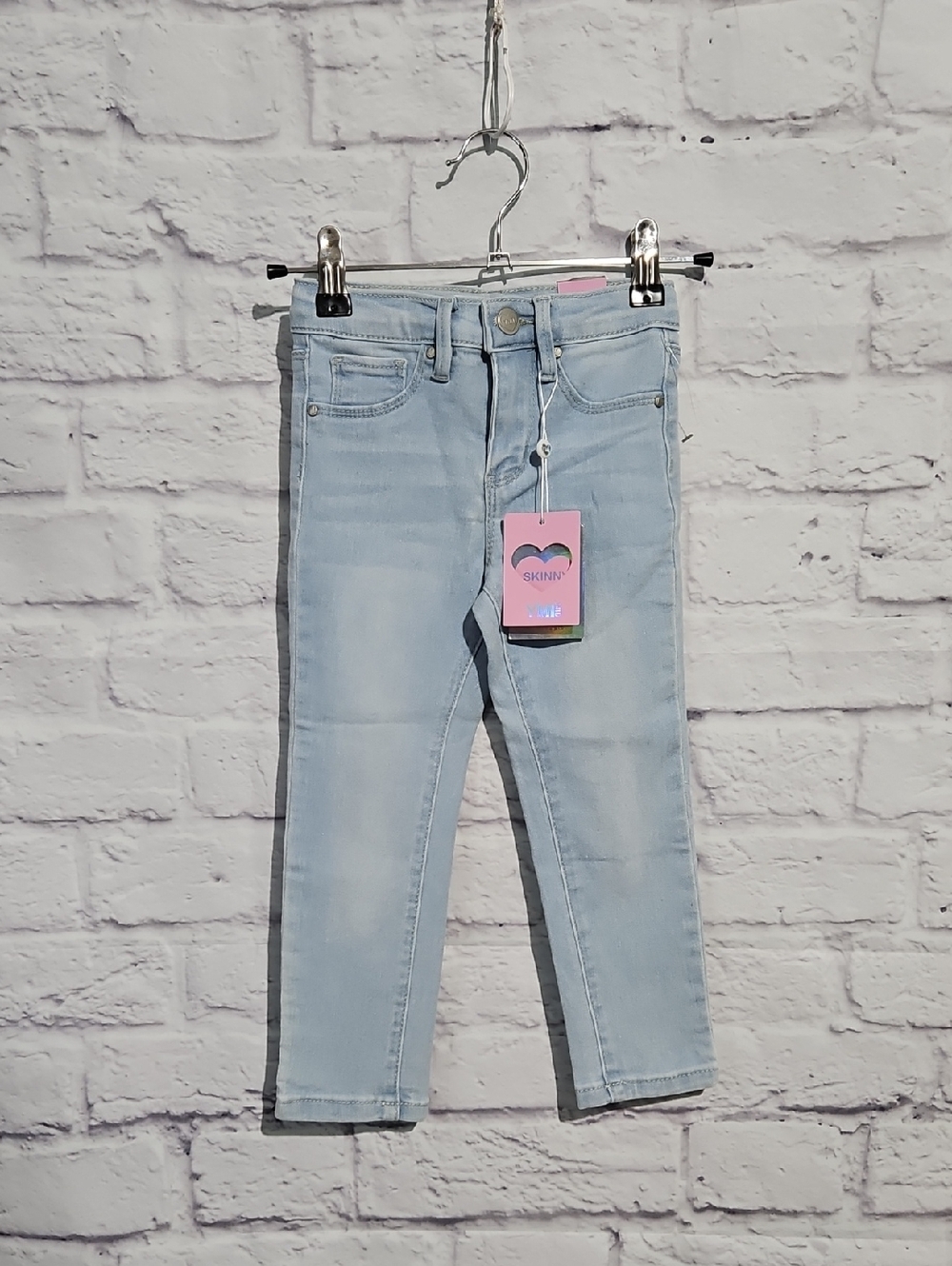 YMI Light Blue Girls' Skinny Jeans